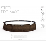 Bestway Steel Pro Max Rattan 366 x 100 cm 56709